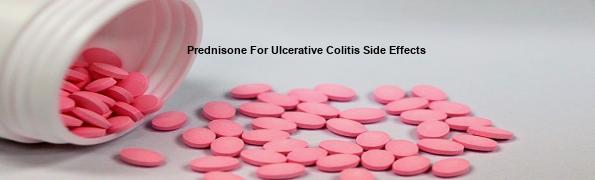 prednisone for ulcerative colitis side effects