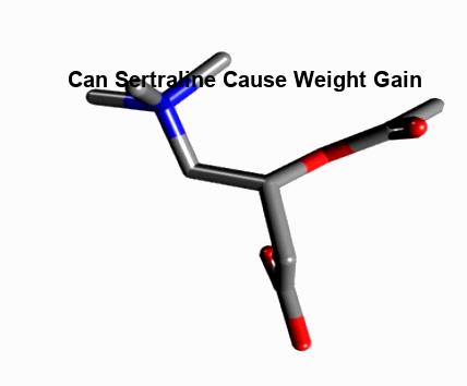 can sertraline cause weight gain